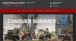 Desktop Screenshot of fayettevillecycle.com